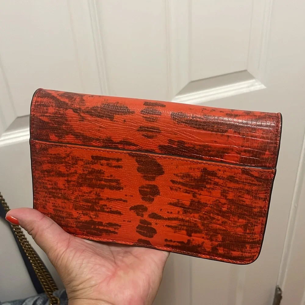 Henri Bendel New York snake print clutch - Picture 8 of 8